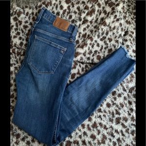 Madewell High rise Skinny Jeans